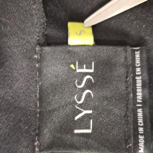 Lysse Black Jory Metal Grommet Trim Biker Grunge Open Front Moto Jacket Size S - Picture 10 of 10